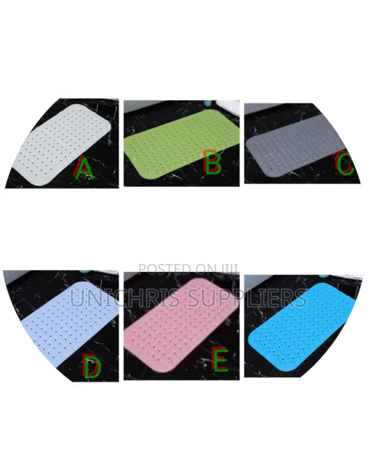 Bathroom Antislip Mats 70cm by 40cm