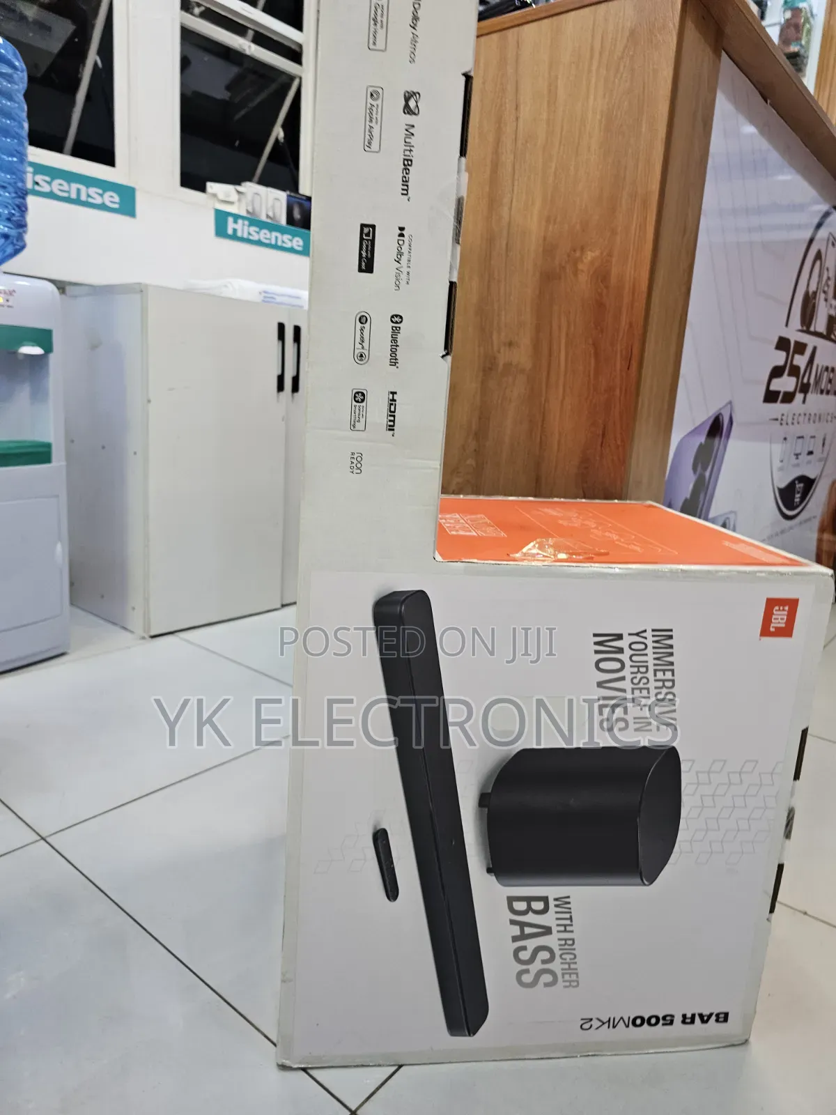 JBL Bar 500MK2 5.1 Channel Soundbar System With Dolby Atmos