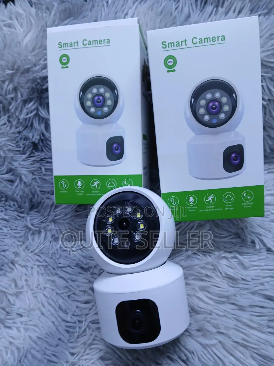 1080P Indoor WiFi Camera – PTZ, Motion Alerts Audio