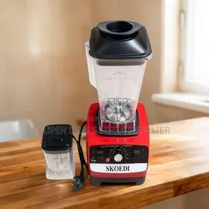 High-Speed Silver Crest 2-in-1 Double Cup Blender and Grinder