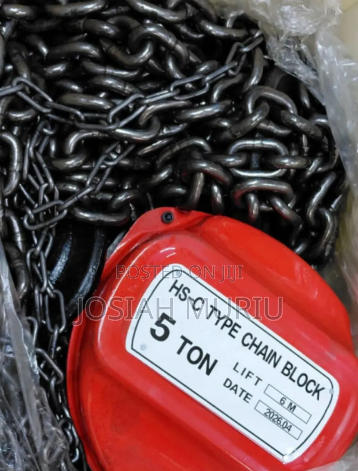 5 Tonnes Manual Chain Block