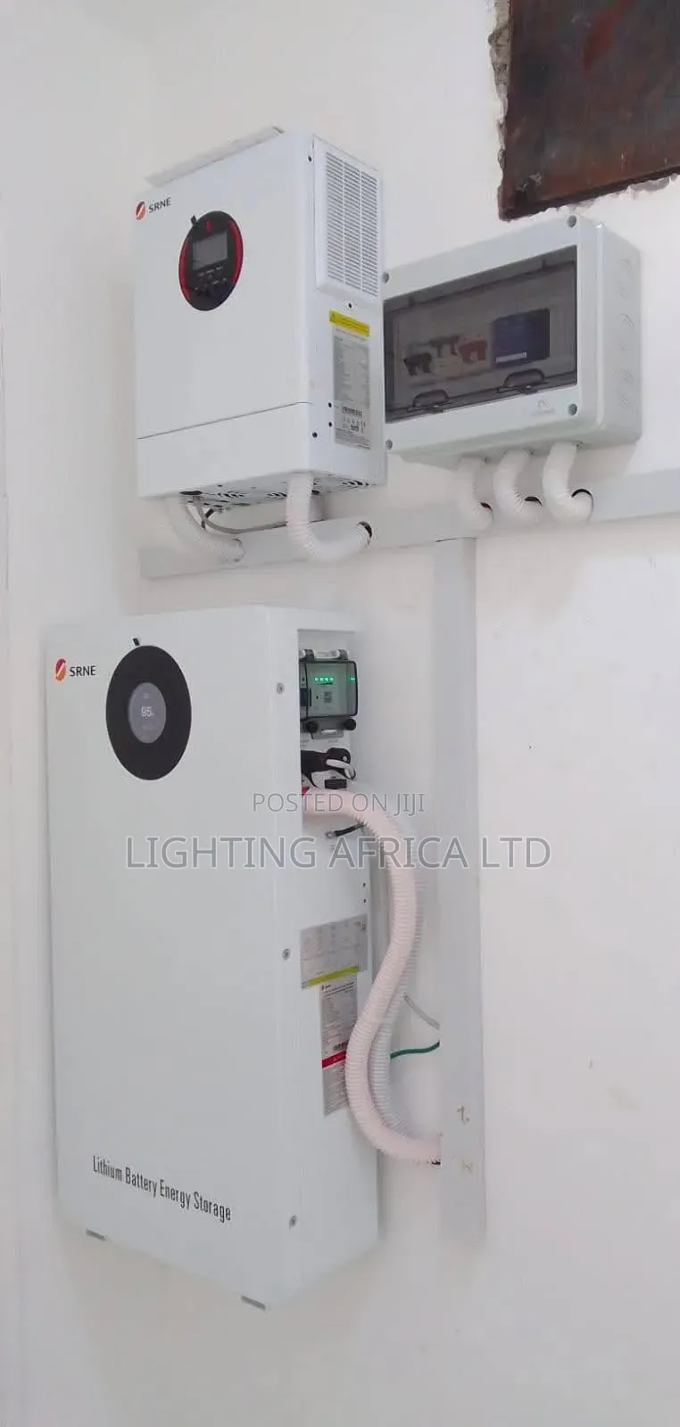 SRNE 6kva - 10kwh Lithium - (8)625W Solar - Installation Transport