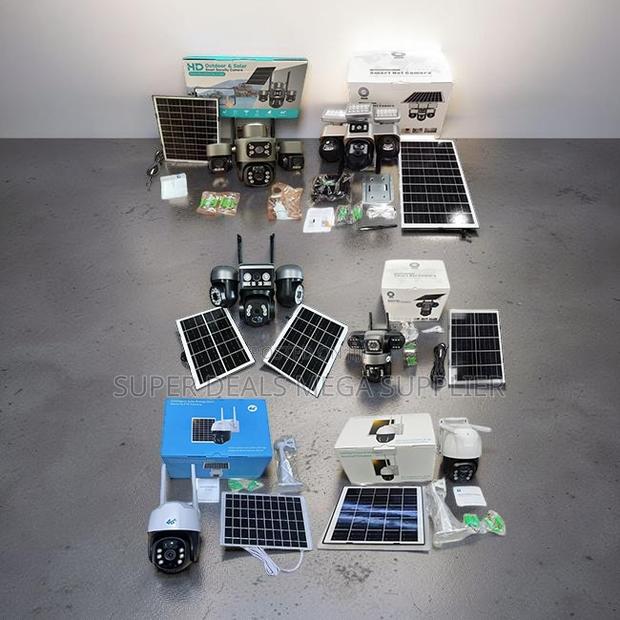 Color Night Vision 4G PTZ Dual Triple Four Lens Solar Camera Wholesale