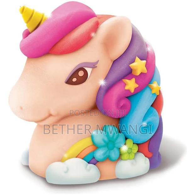 Mini Glitter Unicorn Bank - thumbnail 2