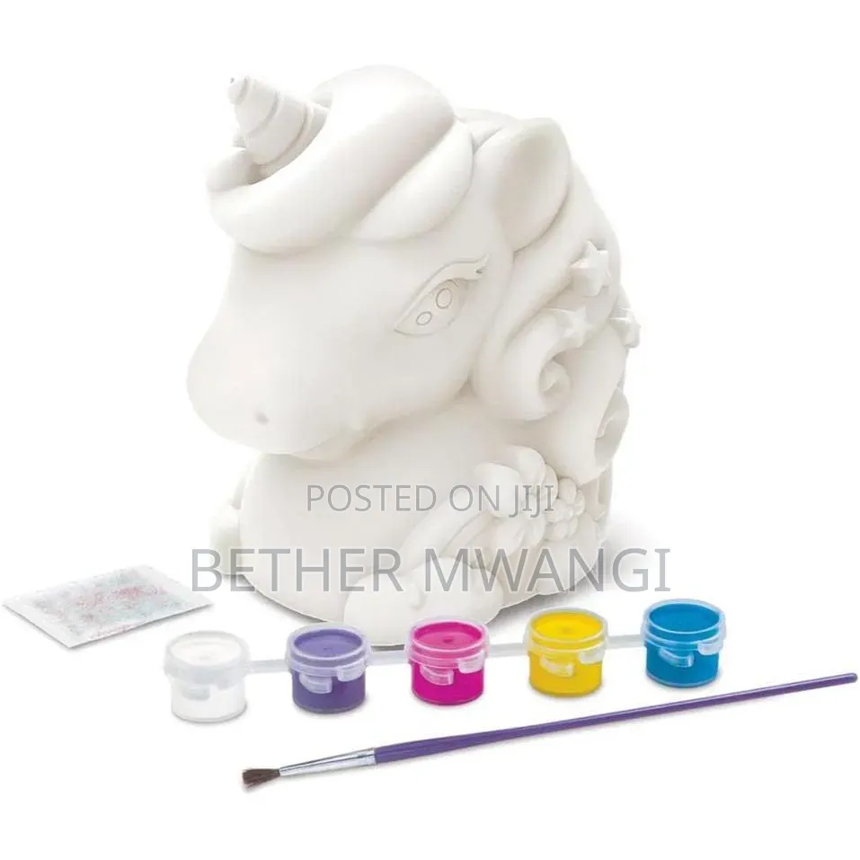 Mini Glitter Unicorn Bank