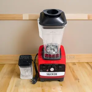 Commercial-Grade 2-in-1 Double Cup Blender and Grinder
