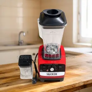 Home-Essential Silver Crest 2-in-1 Double Cup Blender and Grinder