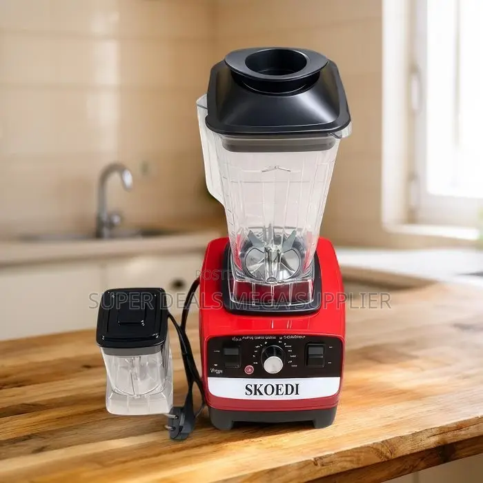 Home-Essential Silver Crest 2-in-1 Double Cup Blender and Grinder
