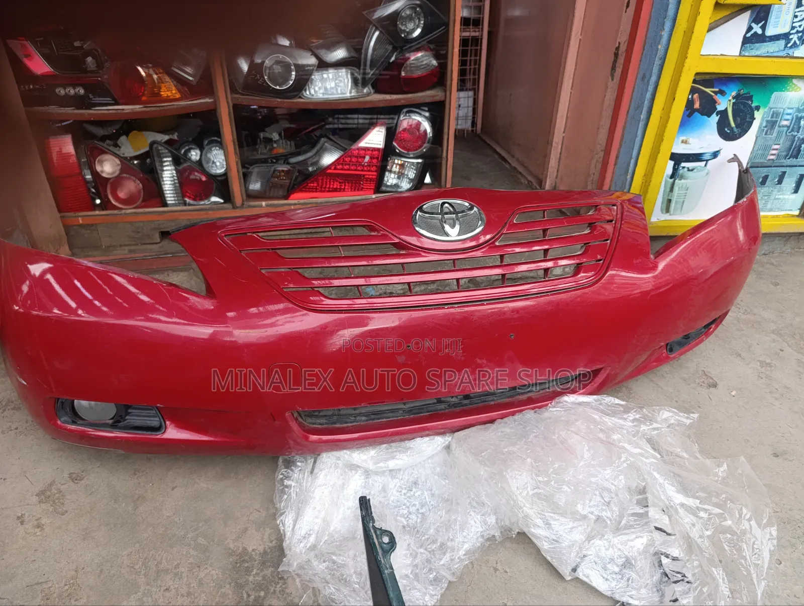 Camry Bumper Front Complete With Foglights and Covers