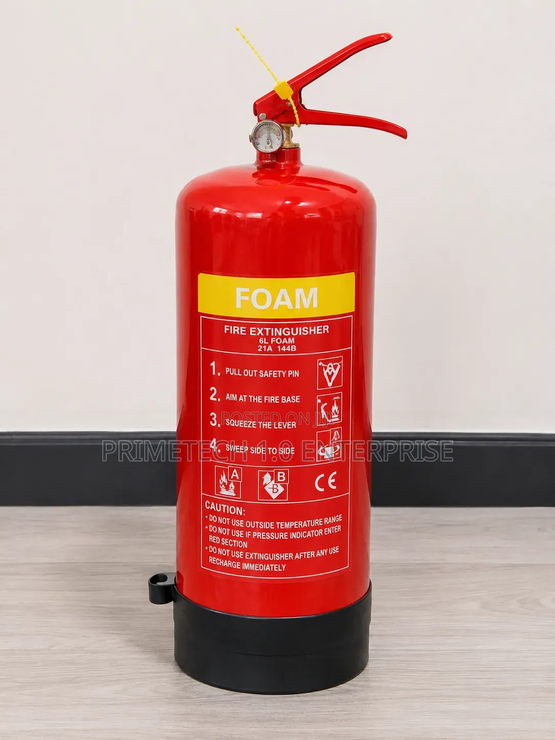 6 Litres Foam Safety Fire Extinguisher-Coc Approved