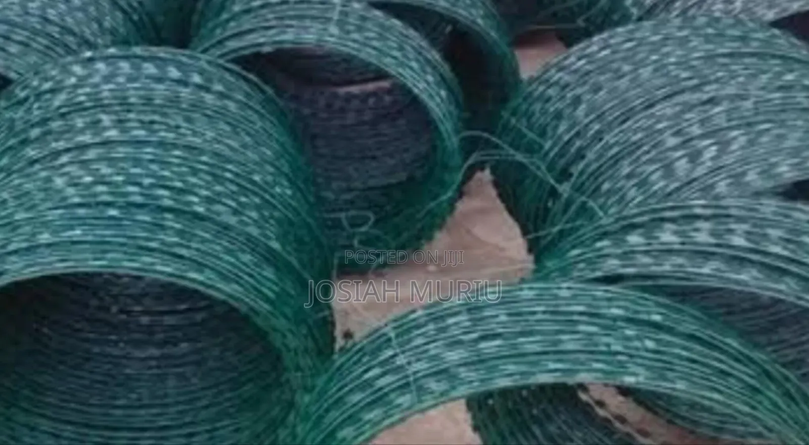 Green Razor Wire for Wall and Perimeter Fencing