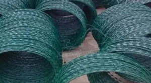 Green Razor Wire for Wall and Perimeter Fencing