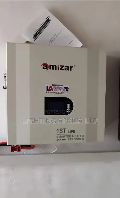 Amizar 5.12kwh - 48v (100Ah) Lithium Ion Battery Suitable - TV, Fridge