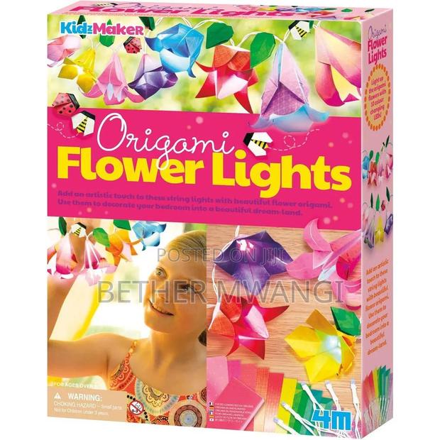Origami Flower Lights - main view