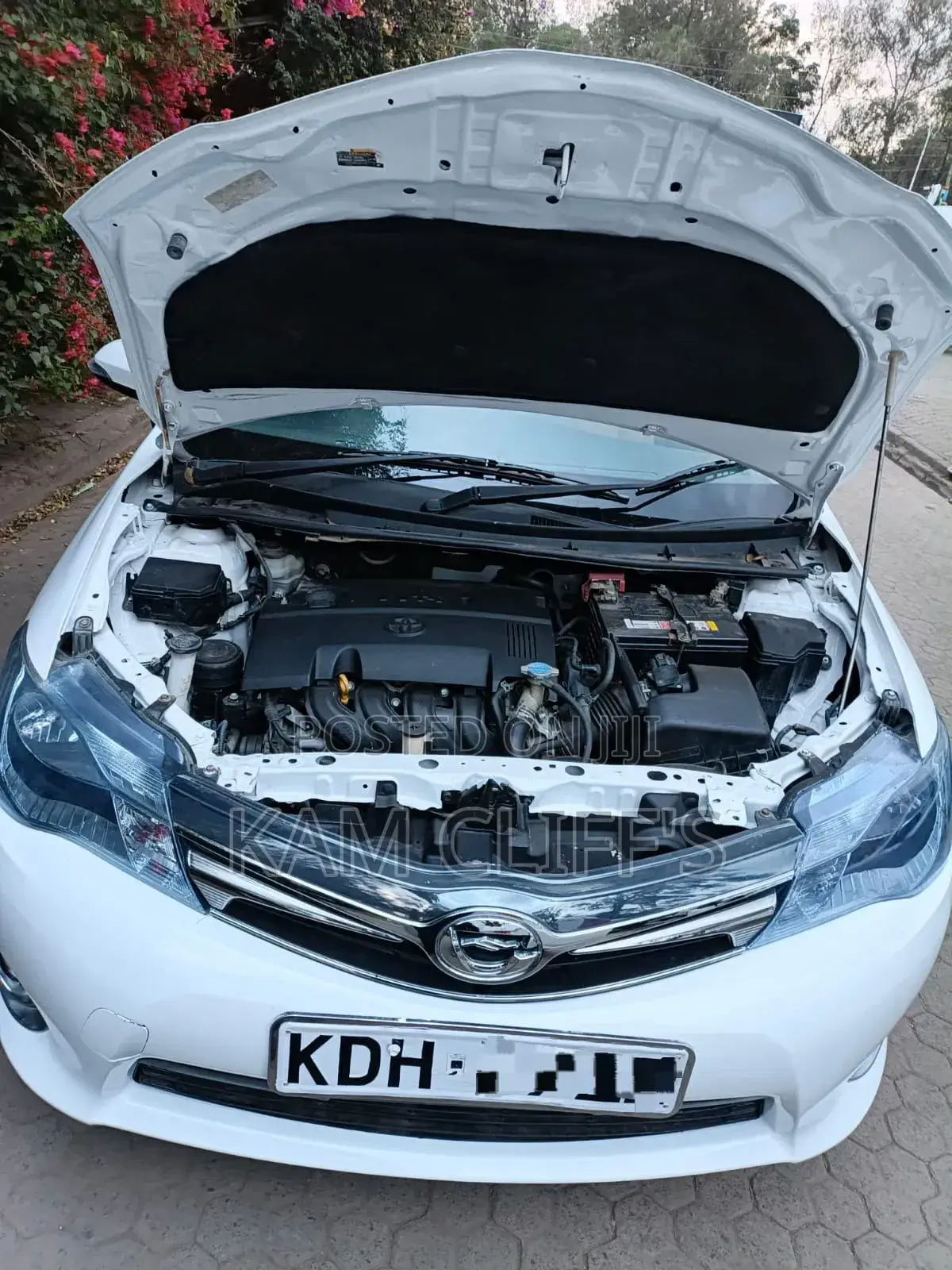 Toyota Axio 2014 White