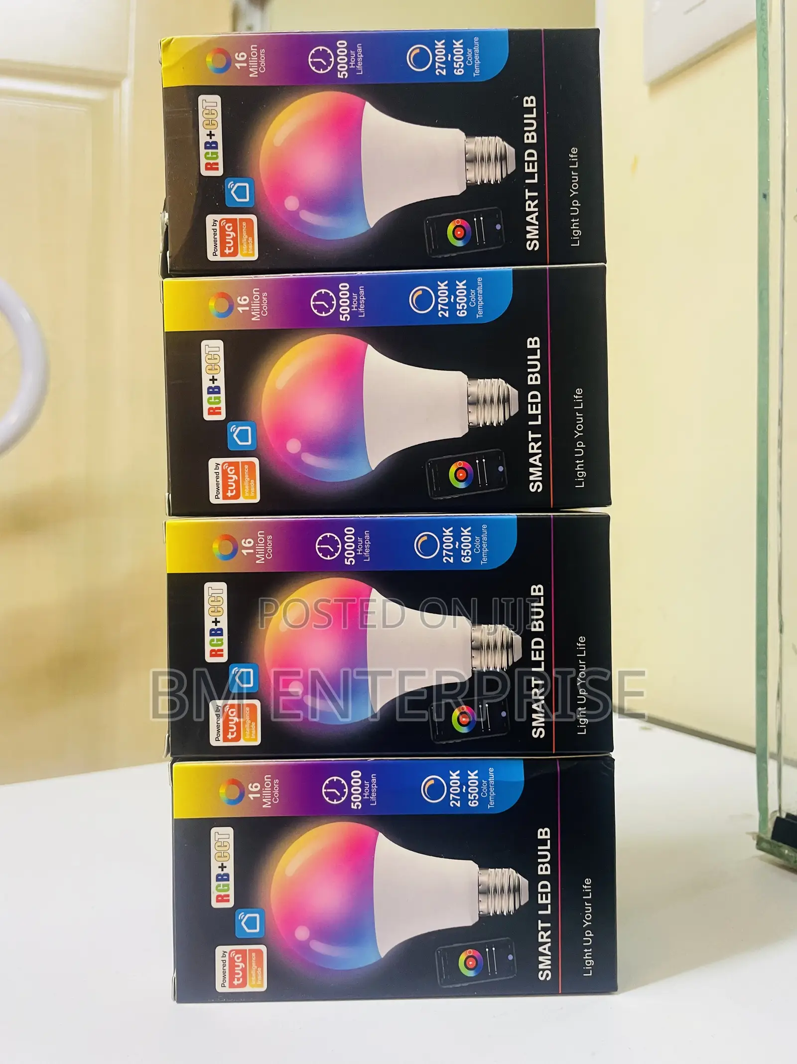 Brand New 9w LED Smart Bulb App Controlled