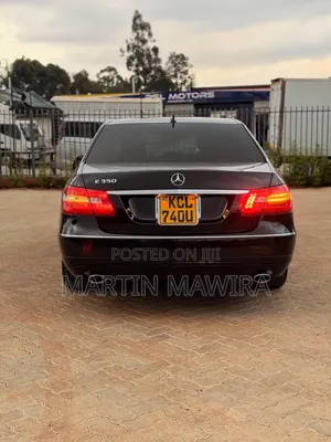 Mercedes-Benz E350 2010 Black