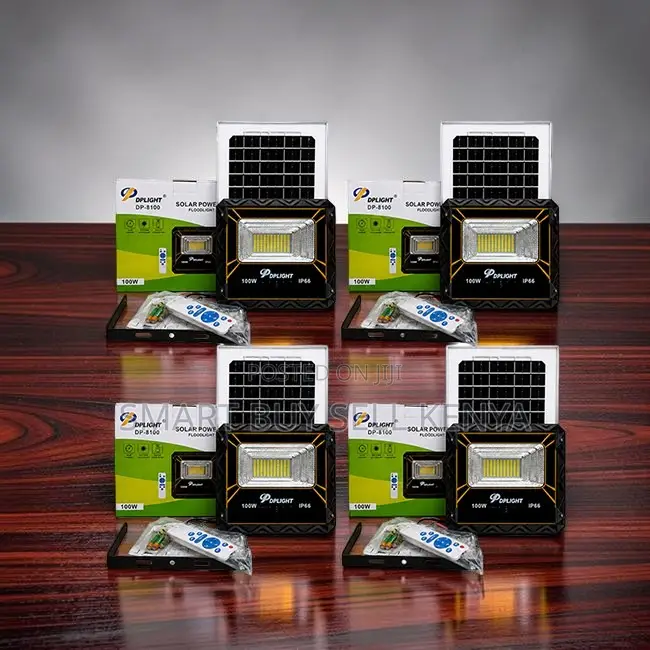 Home-Friendly 40W,60W,100W,200W,300W,500W Watts Solar Flood Lights