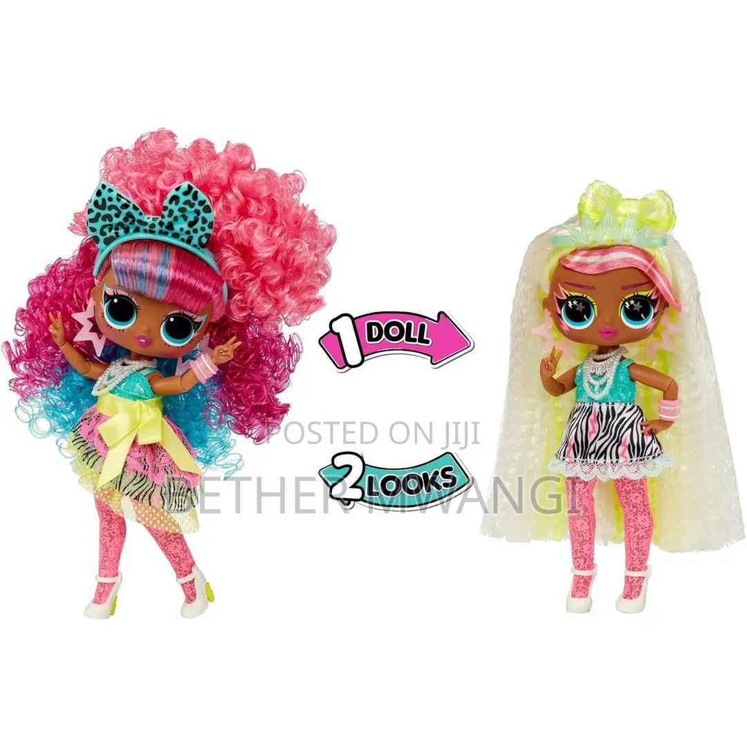 l.o.l. Surprise Swap Braids-2-Weaves Fashion Doll - Crimps Cora