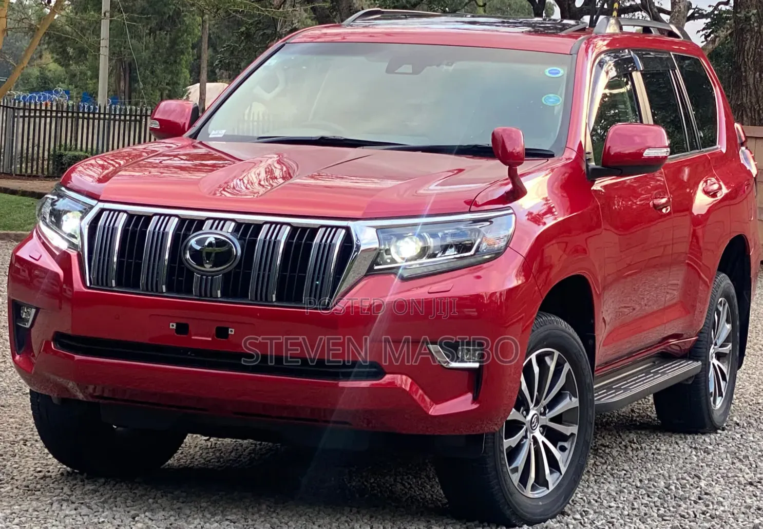 Toyota Land Cruiser Prado 2019 Red