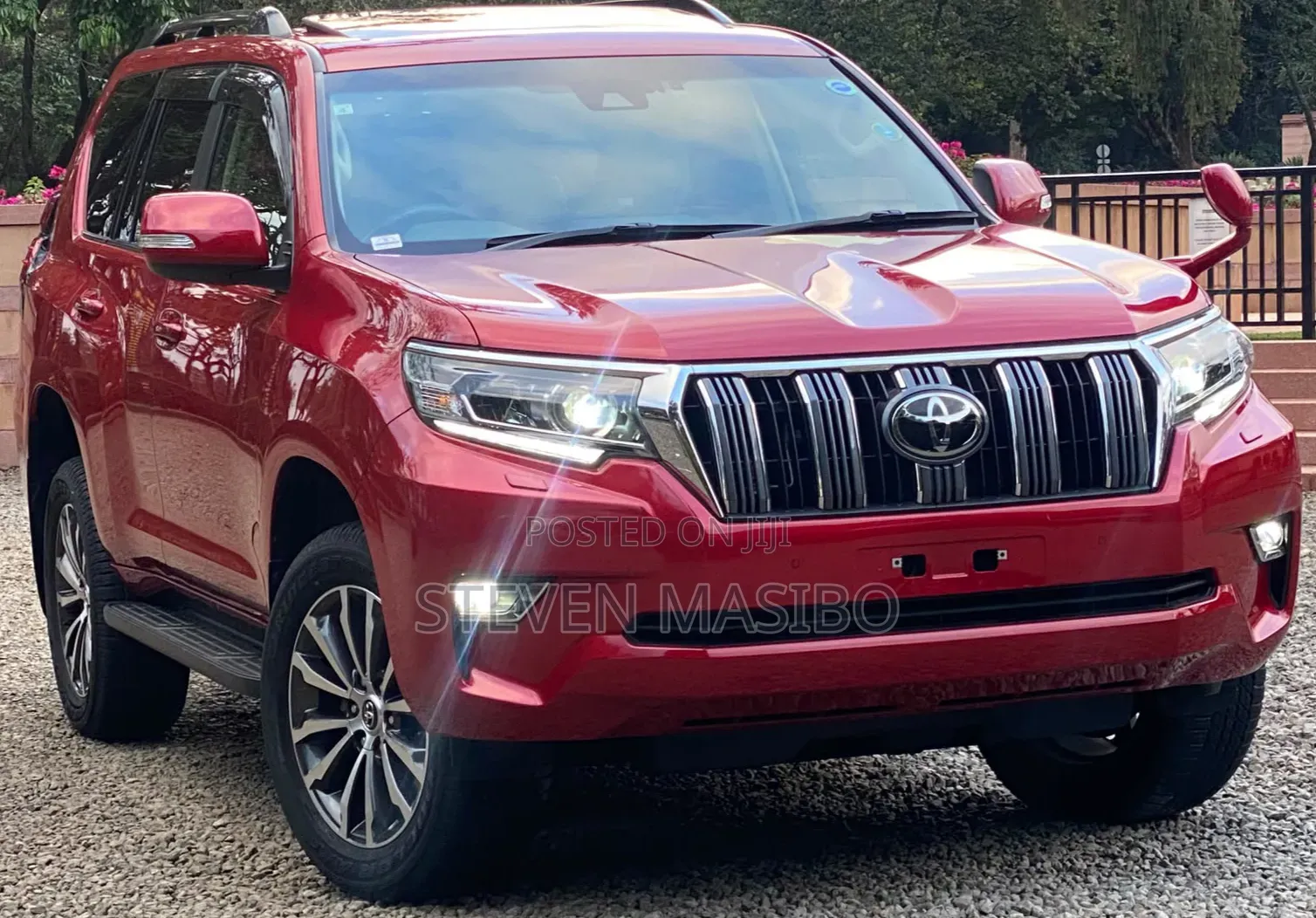 Toyota Land Cruiser Prado 2019 Red