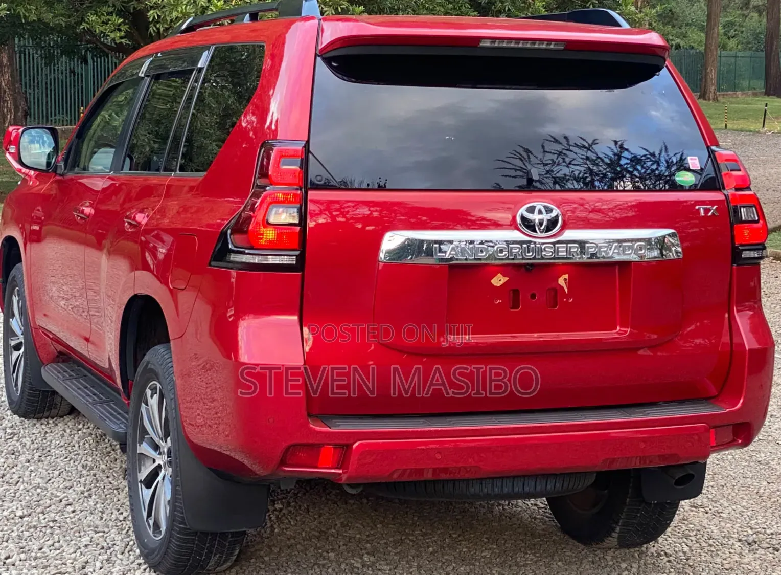 Toyota Land Cruiser Prado 2019 Red
