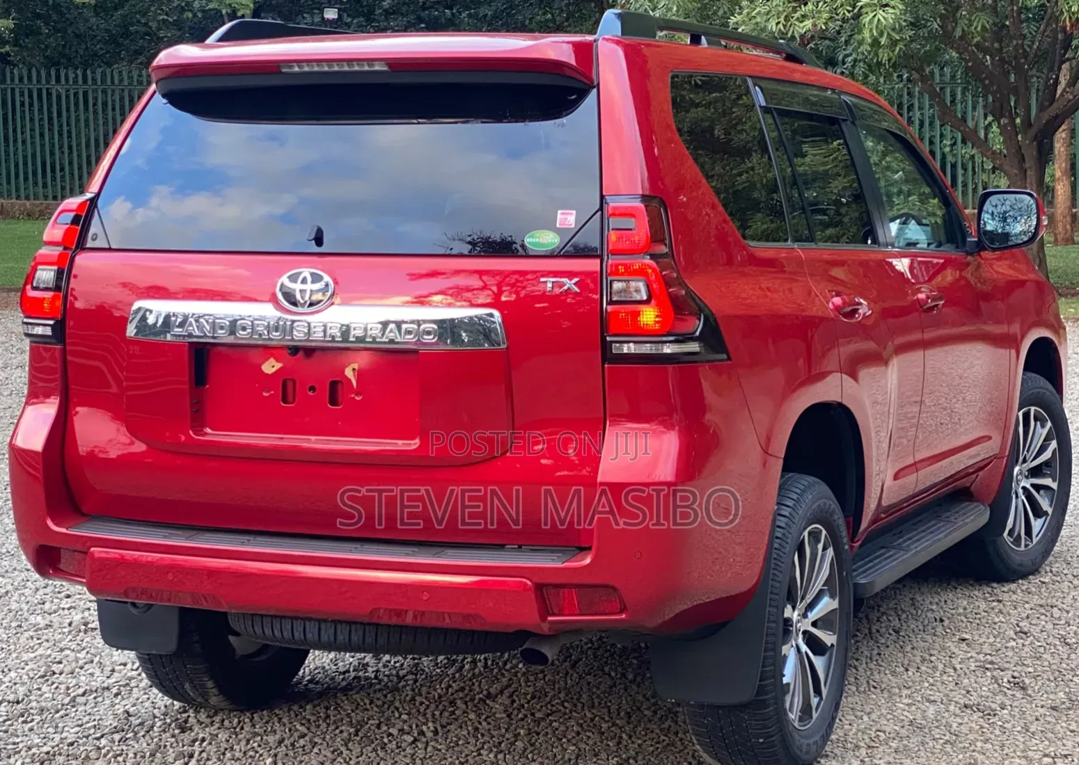 Toyota Land Cruiser Prado 2019 Red