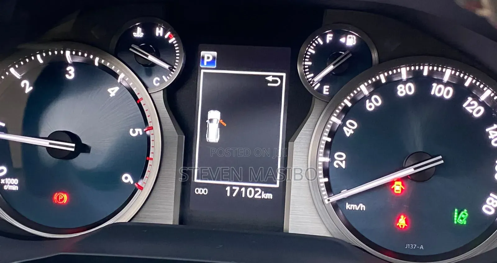 Toyota Land Cruiser Prado 2019 Red
