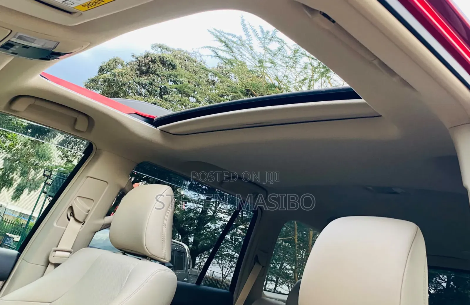 Toyota Land Cruiser Prado 2019 Red