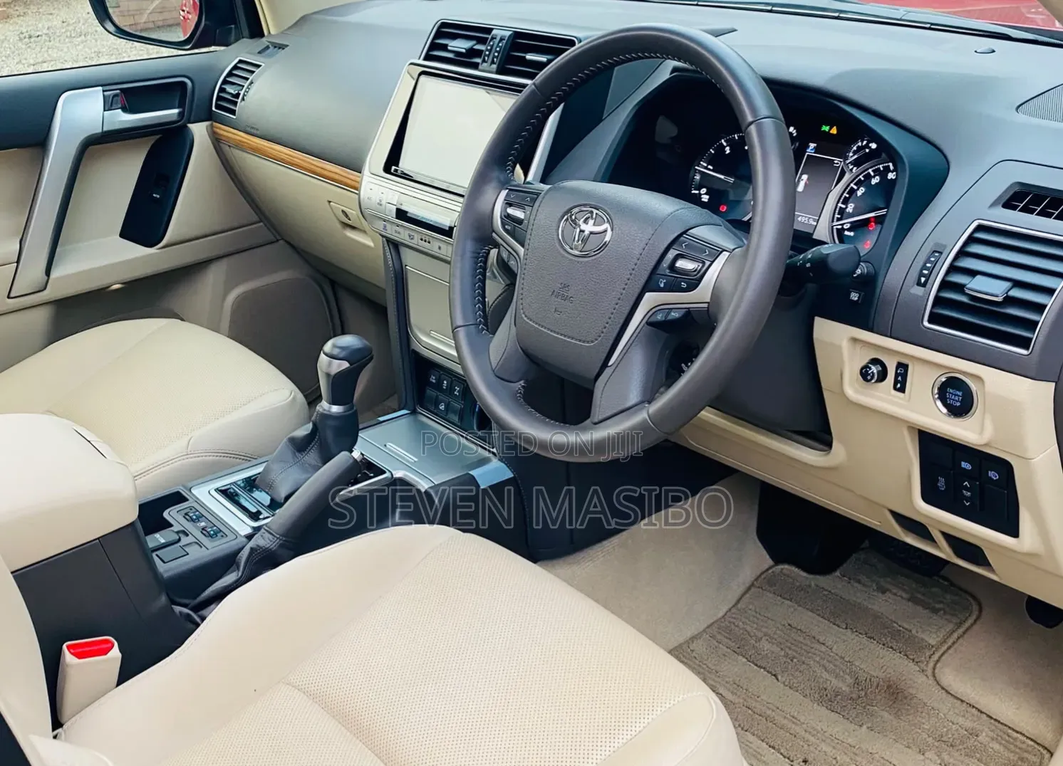 Toyota Land Cruiser Prado 2019 Red