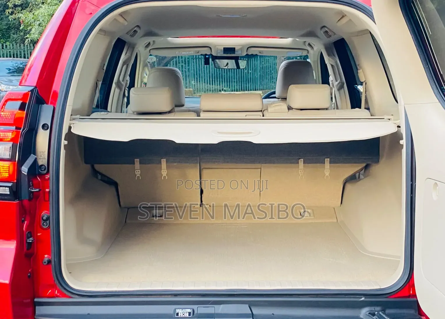 Toyota Land Cruiser Prado 2019 Red