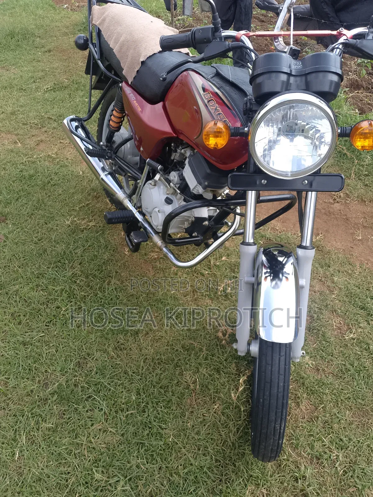 Bajaj Boxer 100 2025 Red