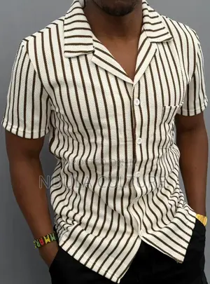 Men Casual Striped Shirts