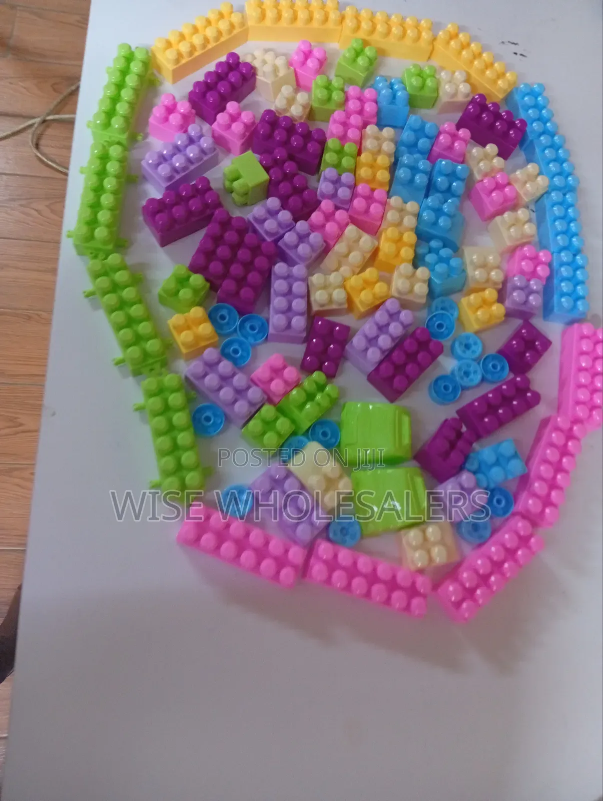 108 PCS Kids Children DIY Puzzle Building Blocks