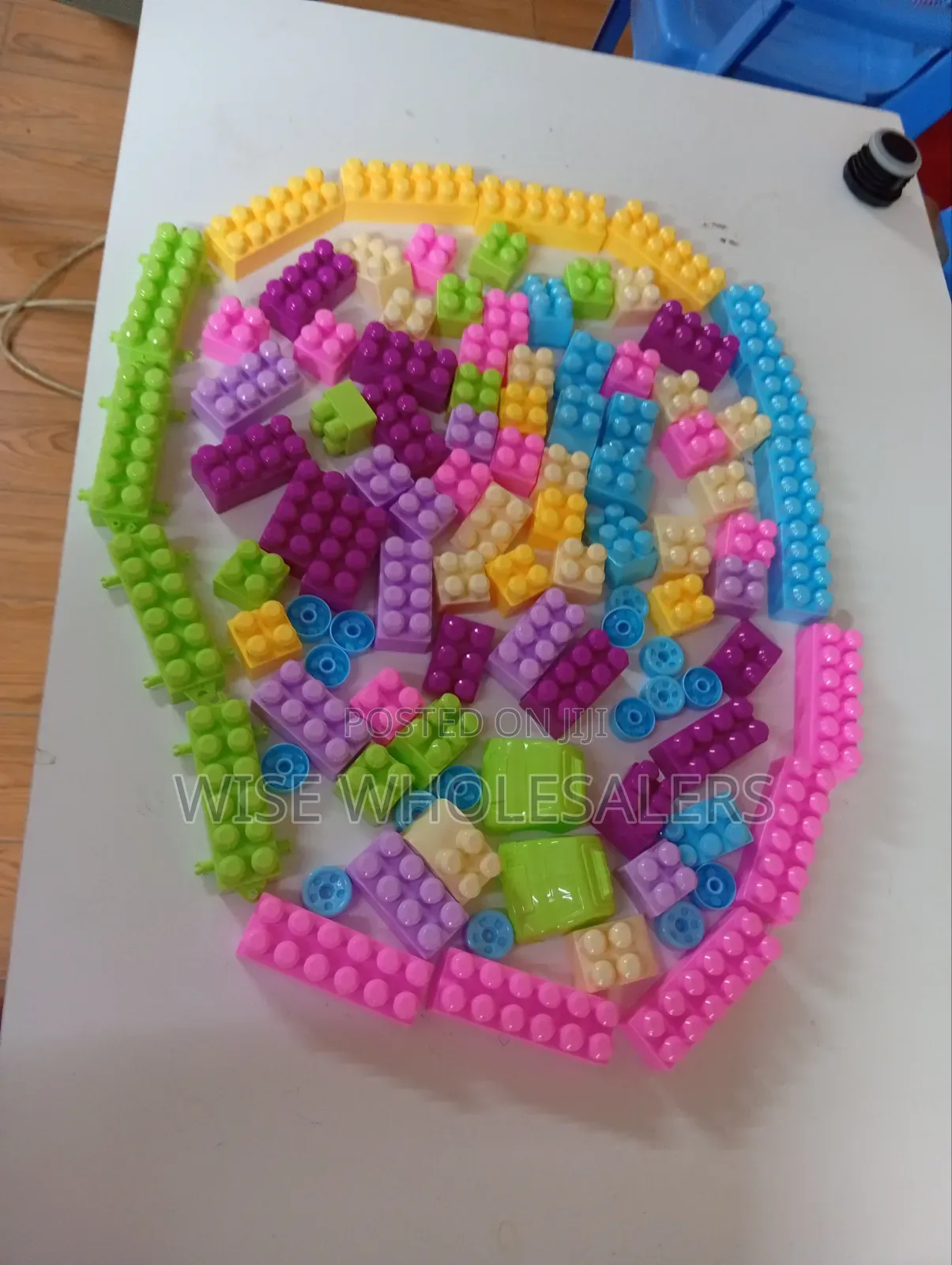 108 PCS Kids Children DIY Puzzle Building Blocks
