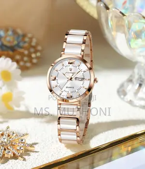 Elegant, Hybrid-Link Women's Dress Wrist Watches