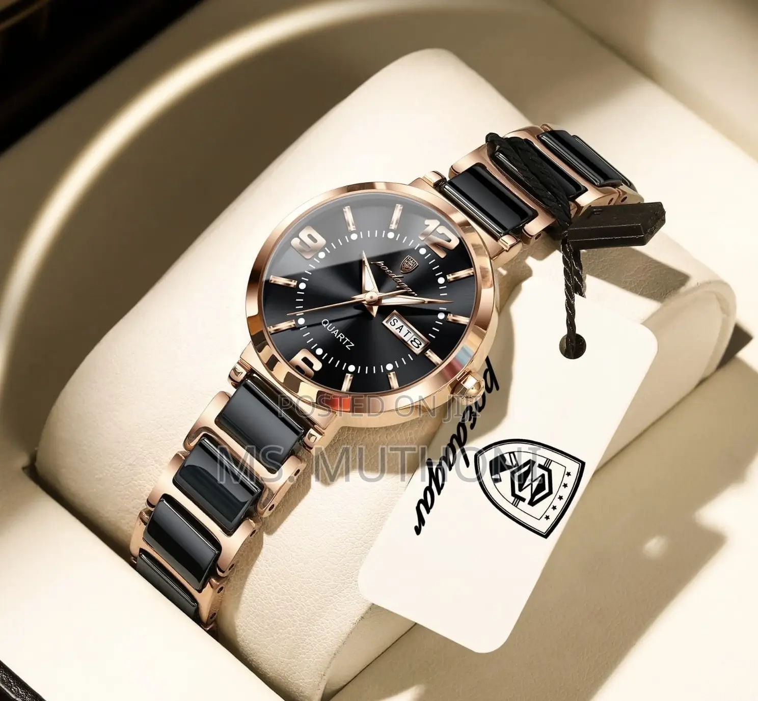 Elegant, Hybrid-Link Women's Dress Wrist Watches