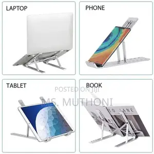An Ergonomic, Adjustable Laptop Stand