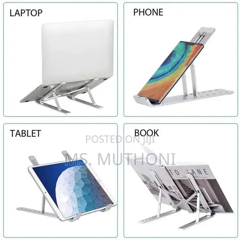 An Ergonomic, Adjustable Laptop Stand