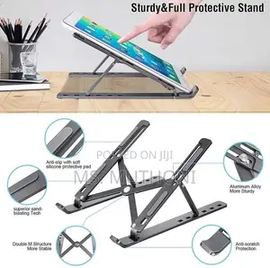 An Ergonomic, Adjustable Laptop Stand