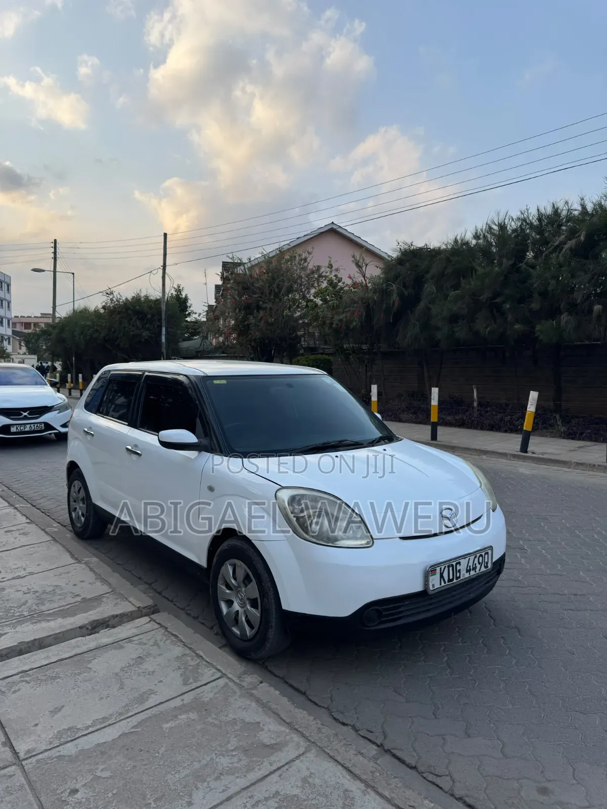 Mazda Verisa 2014 White