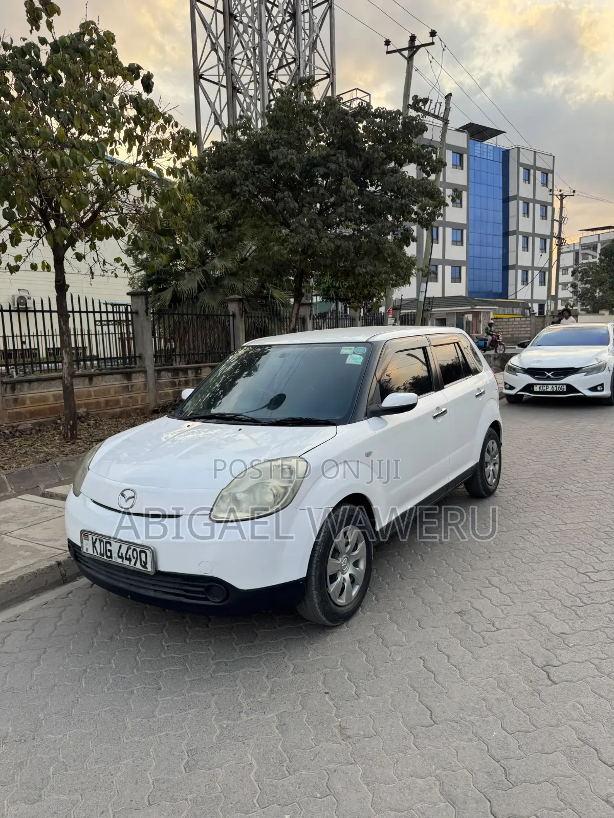 Mazda Verisa 2014 White