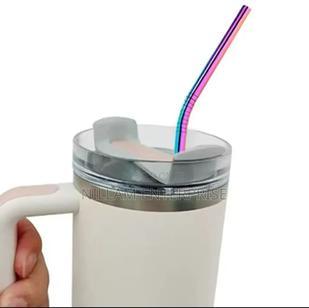 10 PCS Straw Set Plus 2 Cleaning Brushes