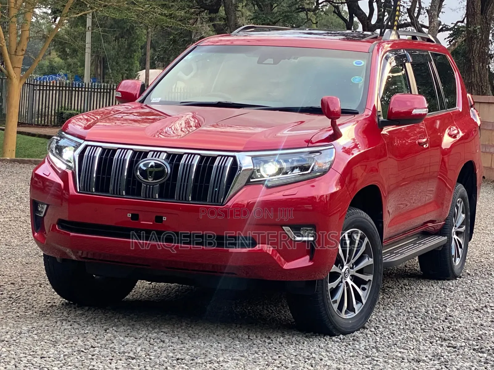 Toyota Land Cruiser Prado 2019 Maroon
