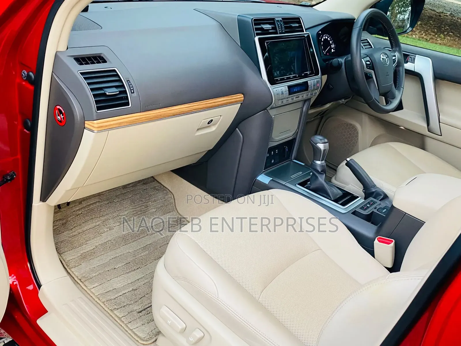 Toyota Land Cruiser Prado 2019 Maroon