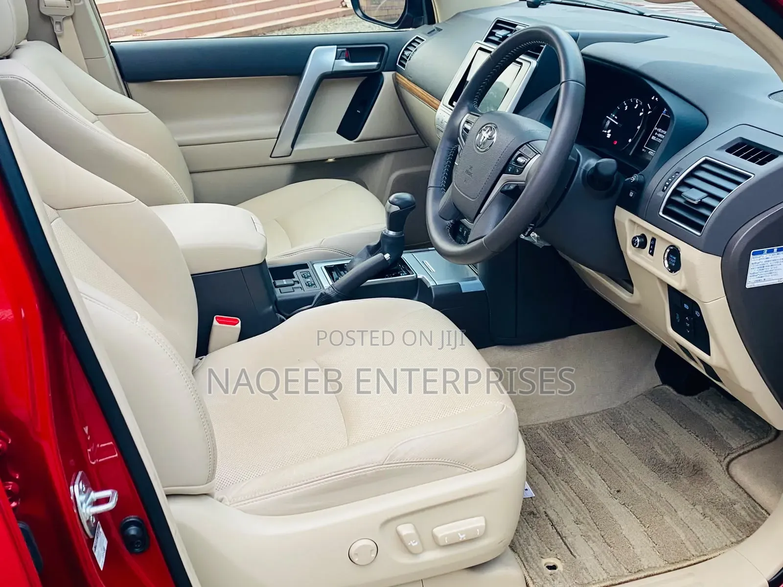 Toyota Land Cruiser Prado 2019 Maroon