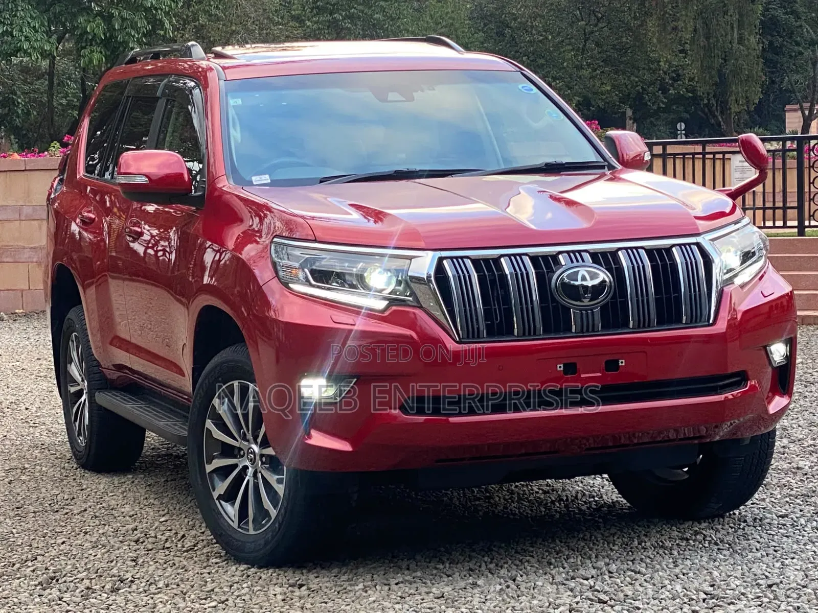 Toyota Land Cruiser Prado 2019 Maroon