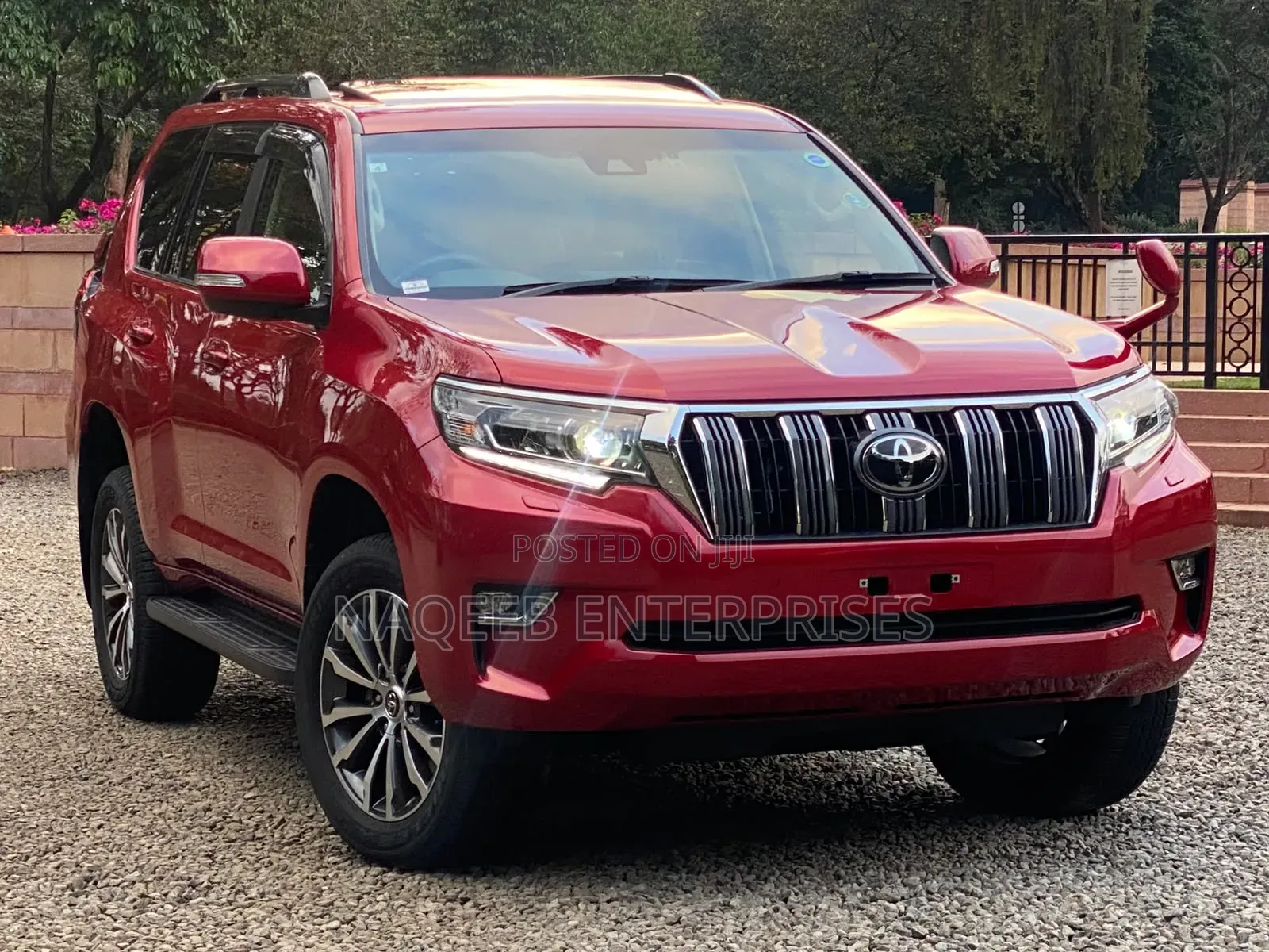 Toyota Land Cruiser Prado 2019 Maroon