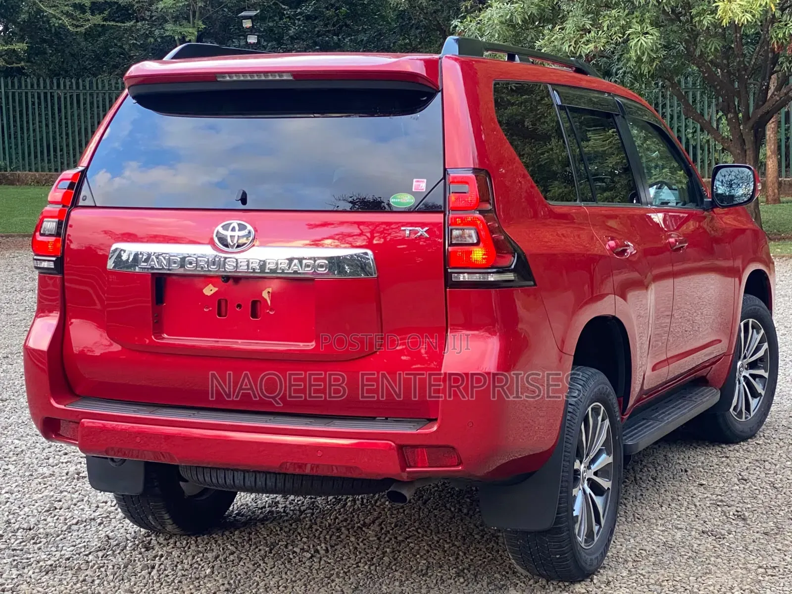 Toyota Land Cruiser Prado 2019 Maroon