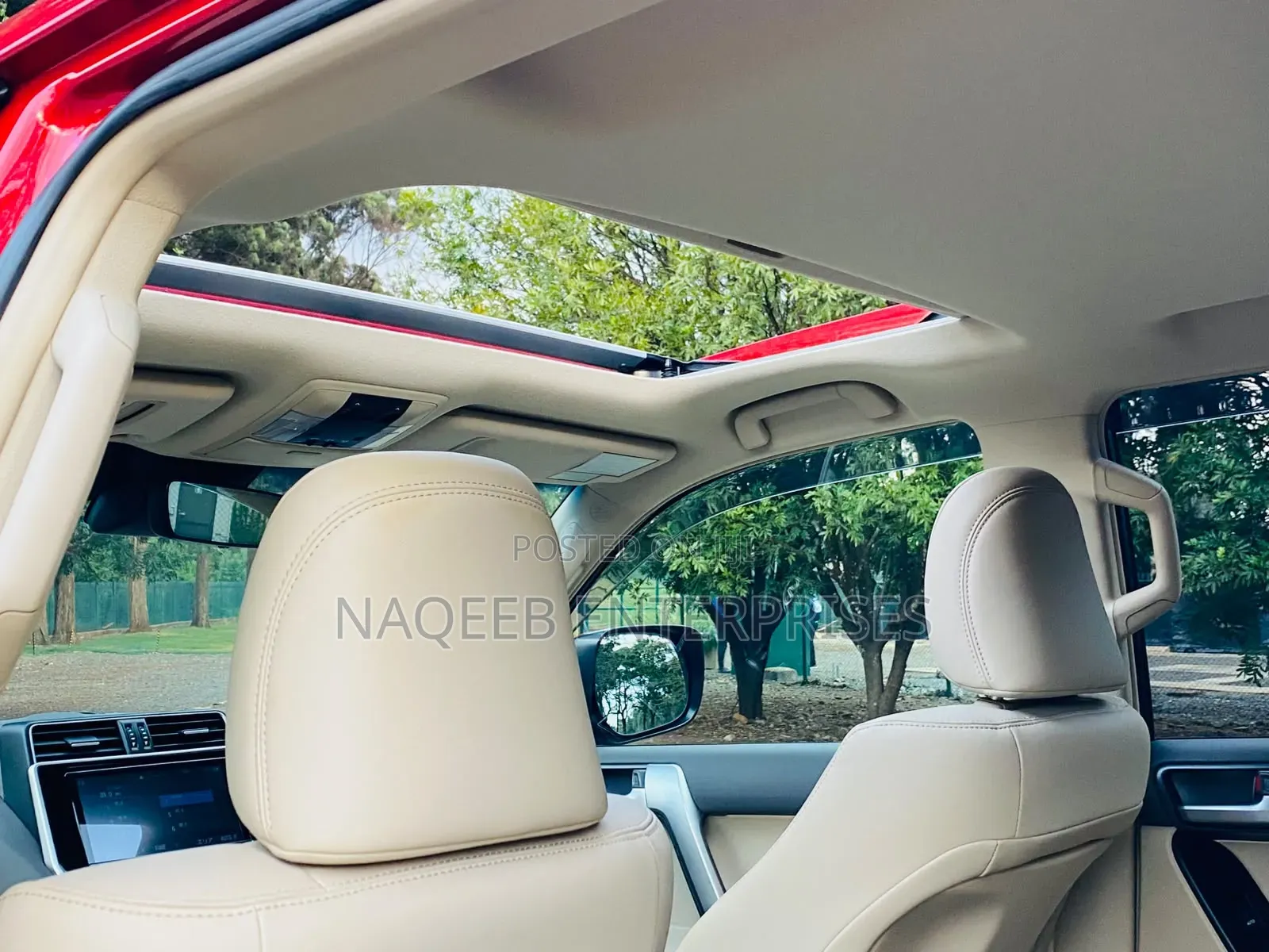 Toyota Land Cruiser Prado 2019 Maroon